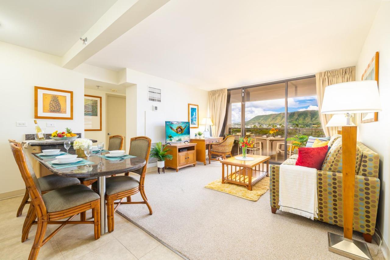 Great Diamond Head Views, 2Br Condo With Free Parking! 檀香山 外观 照片