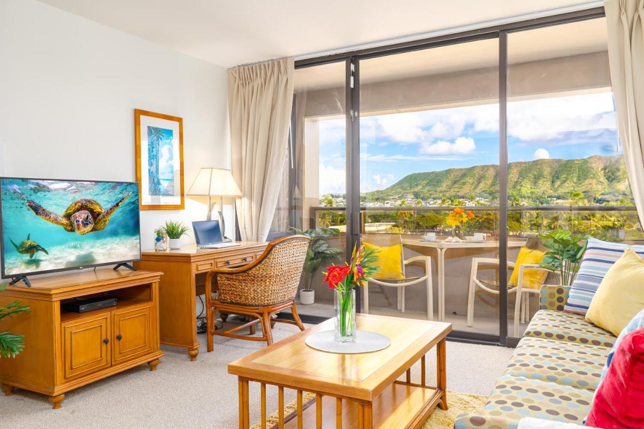 Great Diamond Head Views, 2Br Condo With Free Parking! 檀香山 外观 照片