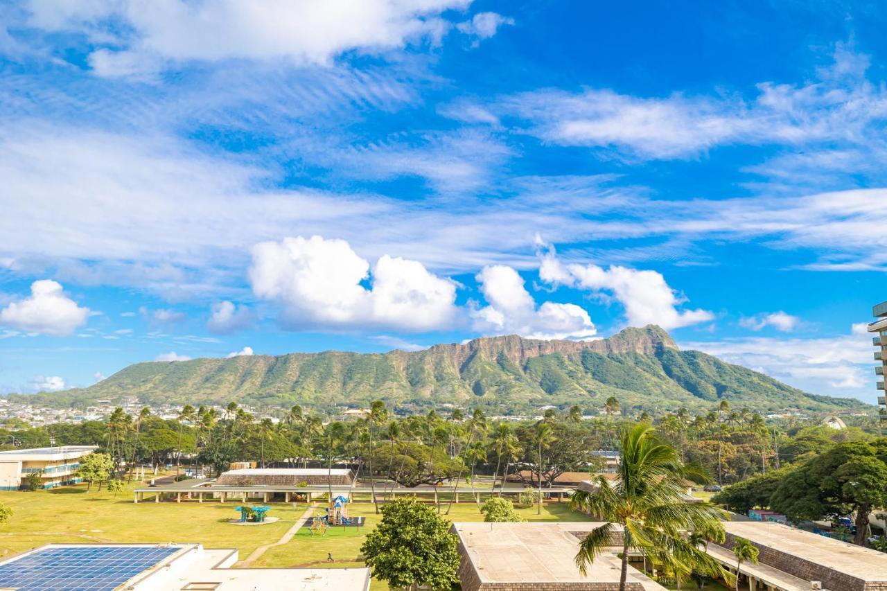 Great Diamond Head Views, 2Br Condo With Free Parking! 檀香山 外观 照片